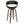 Swivel Bar Stool Elegant Design With Upholstery - Walnut