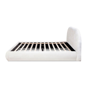 Archie Puffy Grounded - Upholstered Platform Bed
