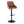 Hannah - Transitional Adjustable Barstool With Swivel With Rounded T Footrest (Set of 2)
