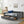 Upholstered Tufted Daybed With Drawers, Waved Arms