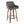 Daniella - Contemporary Fixed Height Counter Stool With Swivel With Round Footrest (Set of 2)