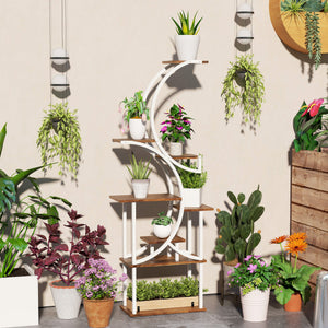 Outsunny 8 Tier Plant Stand Indoor
