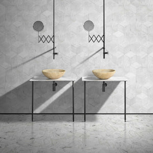 Bathroom Vessel Sink, Circular Design