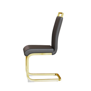 Side Dining Room Chair, Padded Seat High Back