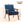 Mid Century Modern Accent Chair With Solid Wood Frame And Extra Thick Backrest