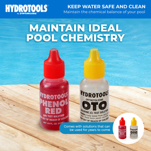 Swimline HydroTools 8410 Swimming Pool Spa Chlorine Bromine pH Water Testing Kit