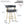 Decorative Upholstered Side Chair For Living Room (Set of 2)