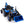 24V Kids Ride-On Electric Tractor Toy with 4-in-1 Construction Attachments