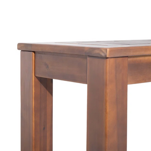 Outdoor Courtyard Table and Bench