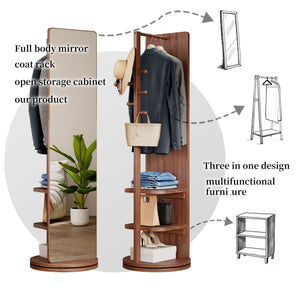 3 In 1 Multifunctional Full-Length Clothing Mirror