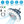 Portable Camping Fan Rechargeable Hanging Tent Lamp Emergency Power Bank with 3 Fan Speeds 2 Lighting Brightness
