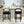 Americana - Mid-Century Modern Cane Back Counter Stool