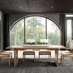 Carmel - 8 Seater Dining Table - Antique Brown