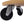 Furniture Moving Dolly, Heavy Duty Wood Rolling Mover With Wheels For Piano Couch Fridge Heavy Items, Securely Holds 500 Lbs (2 Piece Round Platform) - Natural