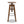 Spencer - Minimalist Oak Adjustable Bar Counter Stool - Walnut Brown Oak