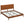 Modern Sled Platform Bed Frame With Slats