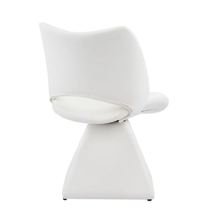 Modern Swivel Dining Chair With High Back