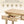 U_Style 58.3'' Fir Veneer Entryway Table with Honeycomb-patterned Fronts