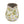 7.9x6.5x7.9' White Ceramic Pitcher Vase with Yellow Lemon Motif