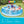 Intex Swim Center Round Inflatable Above Ground Family Lounge Outdoor Pool, Blue