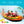 INTEX Explorer 300 Compact Inflatable Fishing 3 Person Raft Boat w/ Pump & Oars