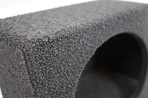 Q Power Q-Bomb QTW6X9 6x9" Car Wedge Speaker Boxes with Bedliner Spray, Pair