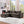 Modern L Shaped Sectional Sofa With Upholstery And Wooden Storage