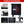 Double Door Clapboard Multi-Function Tool Cart - Black / Red