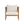 Outdoor Club Chair with Acacia Wood Frame in Teak Look