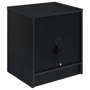 Geary - 2 Drawer Nightstand With LED Lights And USB Charging Ports