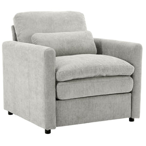 Cozy Upholstered Cushion Armchair For Living Room