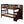Stairway Bunk Bed With Storage And Guard Rail For Bedroom