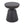 Outdoor Lightweight Concrete End Table with Half Sphere Top - Copper