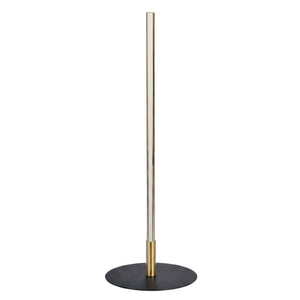 Dimond - LED Table Lamp With On / Off Switch Round Base - Black / Gold