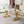 Executive Desk With X-Legs, Sturdy Office Workstation For Home Office - White / Gold