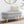Ottoman Oval Storage Bench With Rubber Wood Legs Linen - Gray