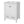 Bathroom Vanity With Integrated Undermount Ceramic Sink, 2 Doors And 1 Drawer, Soft Close Hinges