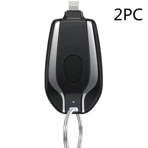 Keyring Wireless Charging Bank 1500mAh Portable Power