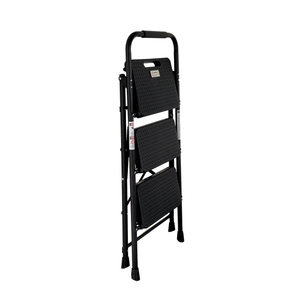 3 Step Ladder Folding Step Stool with Wide Anti-Slip Pedal