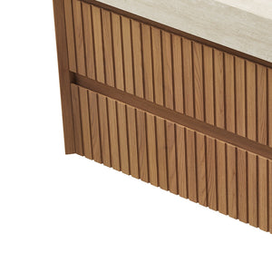 Tilley 36'' Wall-Mounted Cabinet with 2 Drawers