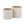 Contemporary Nesting Ottoman Set in