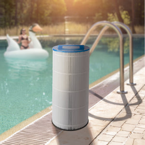 Unicel C-9481 Replacement 120 Sq Ft Swimming Pool Filter Cartridge, 218 Pleats - TRAPSKI