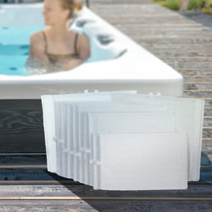 Unicel FS-3053 Replacement Rectangular DE Grid Pool Filter w/ Top Port, Full Set - TRAPSKI