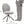 Side Chair With Swivel (Set of 2) - Gray