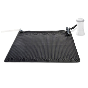 Intex Solar Water Heater Mat for 8,000 Gallon Above Ground Swimming Pool, Black