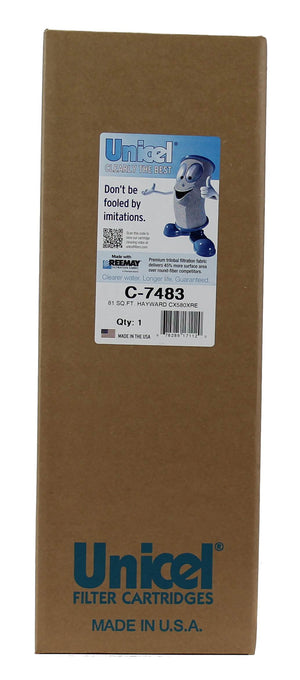 Unicel C-7483 Replacement 81 Sq Ft Swimming Pool Filter Cartridge, 176 Pleats