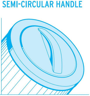 Unicel C-8399 Replacement 100 Sq Ft Hot Tub Spa Filter Cartridge, 259 Pleats