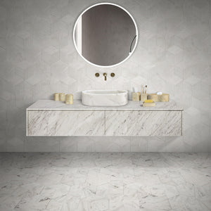 Bathroom Vessel Sink, Semi Polished Surface