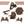 Outsunny 2-Seat Wooden Adirondack Chair