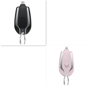 Keyring Wireless Charging Bank 1500mAh Portable Power